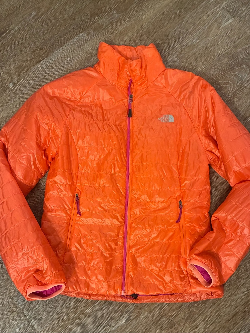 The North Face Women’s Small FlashDry Insulated Jacket Orange